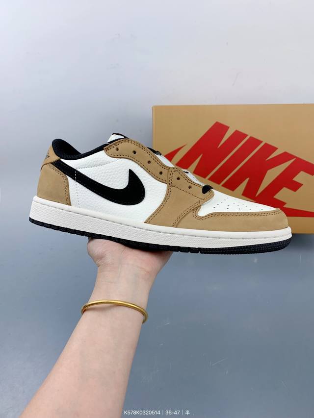 公司级Nike Air Jordan 1 Retro Low Og Aj1乔1低帮休闲板鞋 同步官方配色 头层皮打造 正确满胶鞋垫 四线拉帮 原厂织唛标 鞋舌高
