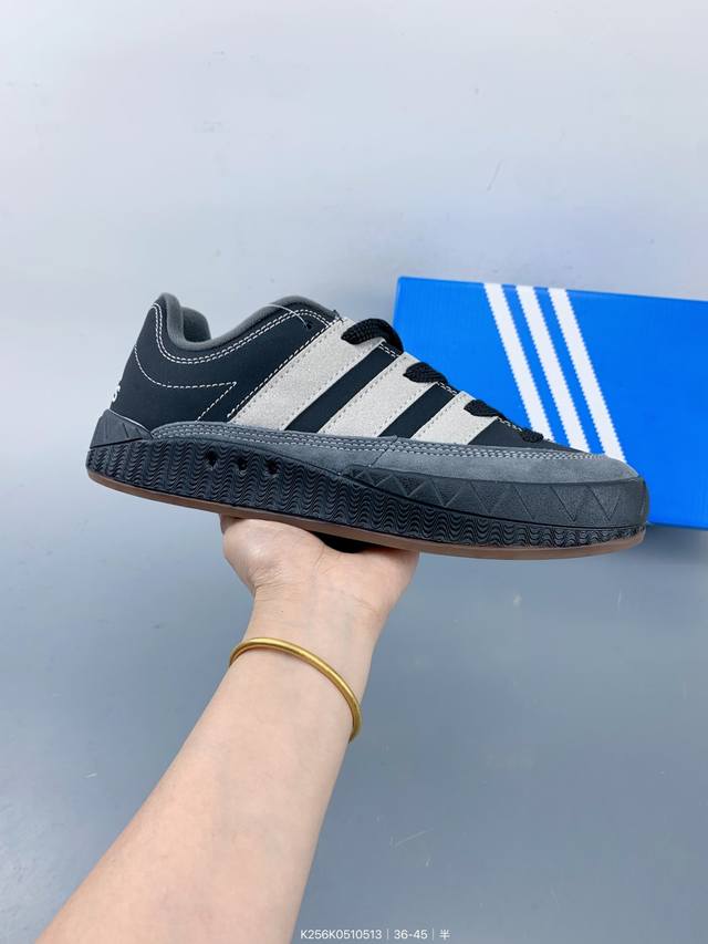 阿迪达斯 Adidas Adimatic面包鞋 阿迪达斯 鲨鱼面包鞋 携手费城传奇滑手贾马尔 史密斯Jamalsmith X Adidas Adimatic L