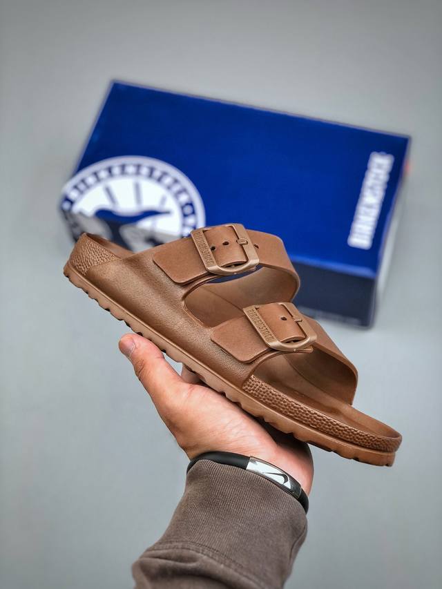 博肯Birkenstock Zurich系列 双扣时尚凉拖 勃肯半拖凉鞋系列 尺码：36-46