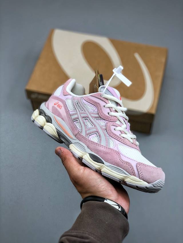 asics Gel-Nyc 系列低帮复古休闲运动慢跑鞋 货号：1203A383-106 尺码：36-45 半