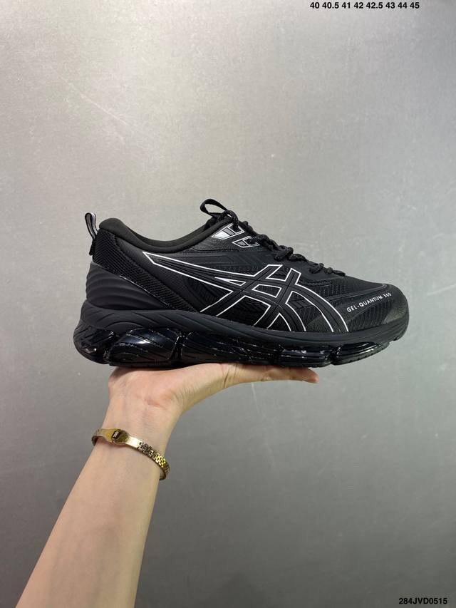 公司级Asics Gel-Quantum 360 Vii 亚瑟士运动透气专业跑鞋 1201A747-101进口针织透气鞋面 轻量舒适透气材质球鞋性质造型设计简约