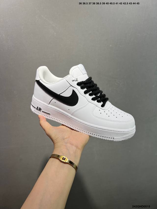 公司级Nike Air Force1 07 Low 定制空军 #原楦头原纸板 打造纯正空军版型 #专注外贸渠道 全掌内置蜂窝气垫 #原盒配件 原厂中底钢印、拉帮