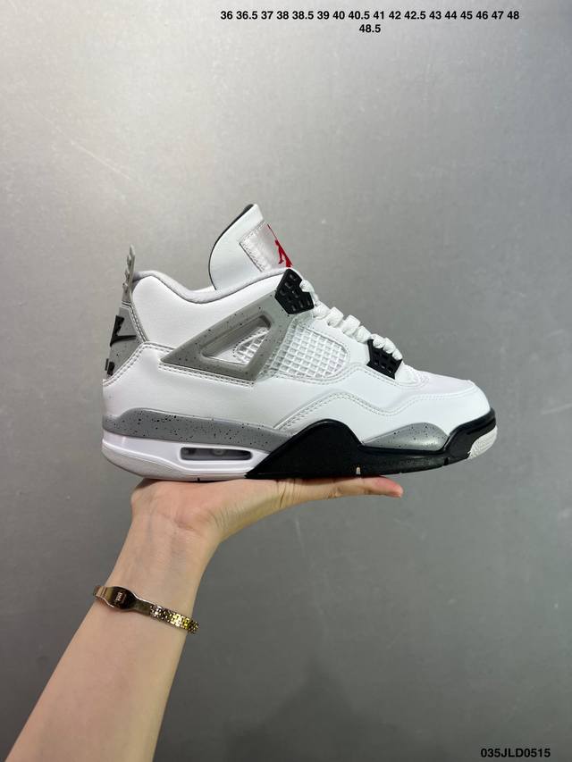 公司级Aj4 Air Jordan 4 Retro ” Infrared “ Aj4乔4 男子文化篮球鞋 大厂出品 主力合作工厂P 全新模具开发 纯正4代正确鞋