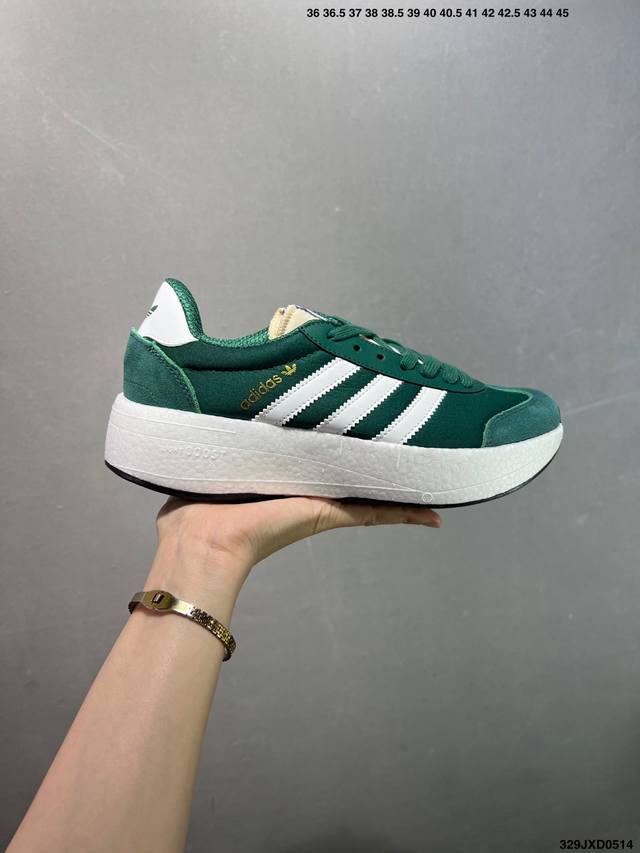 公司级Adidas 三叶草Ozelia 大底侧面字体重点升级 整理度完美提升 正确磨砂材质 原厂配套 高密度柔性编织 符合出口标准 原工艺高密度成型Eva中底