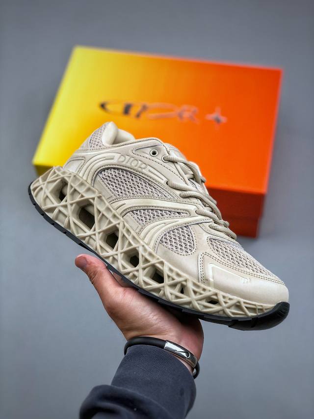 dior 迪奥缓震中底部运动休闲透气专业跑鞋 尺码：39-45
