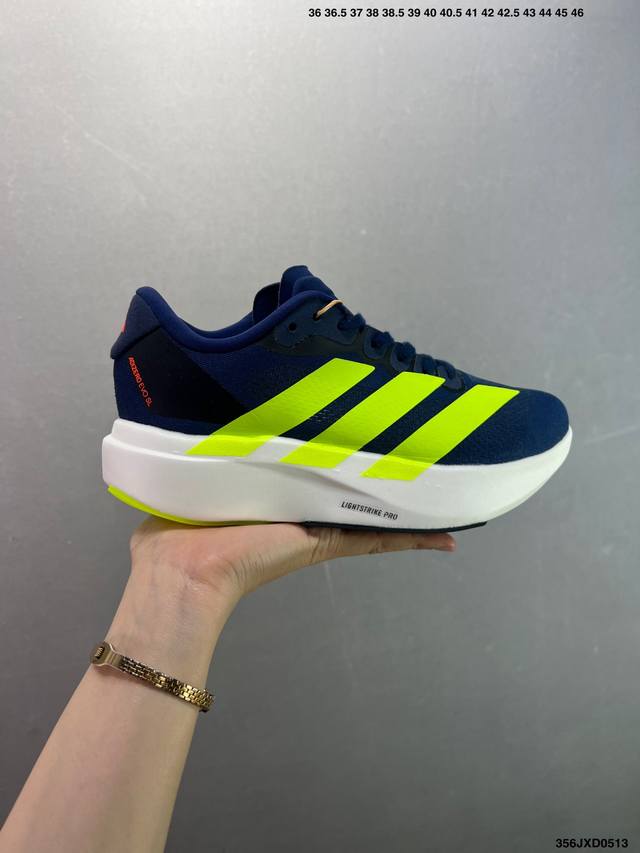 公司级Adidas Adizero Evo Sl 舒适百搭防滑耐磨 低帮 休闲跑步鞋 货号:J P8070 尺码:36 36.5 37 38 38.5 39 4