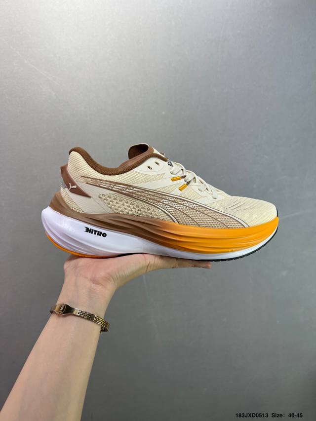 公司级彪马Puma Deviate Ntro 3 舒适防滑耐磨 低帮 休闲跑步鞋 货号:309707 10 尺码:36 37 37.5 38 38.5 39 4
