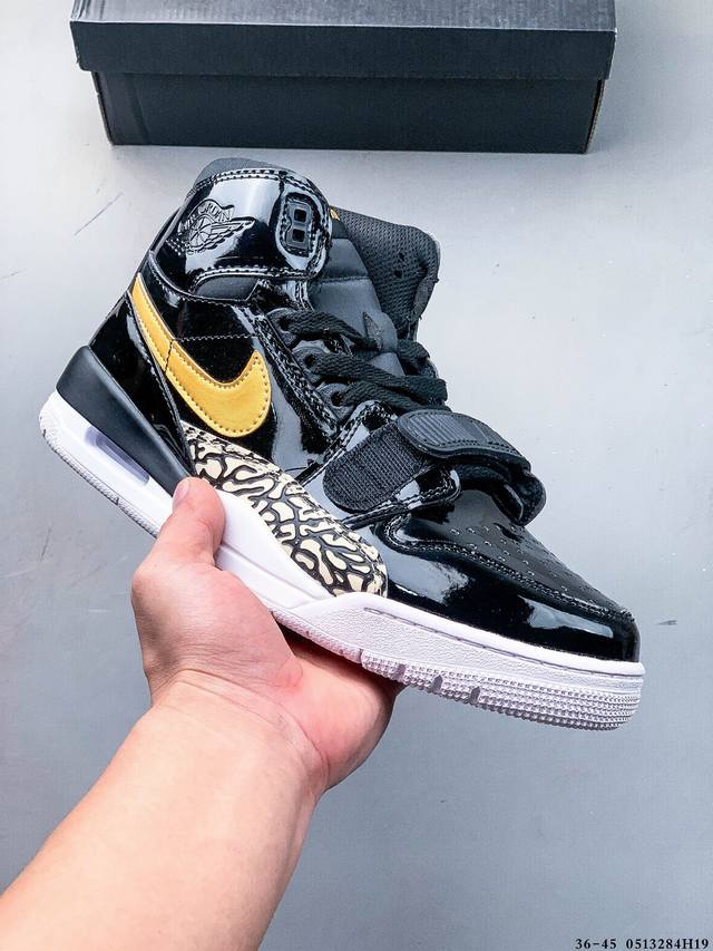 乔丹 Jordan Legacy 312 High 乔312 混合版本高帮休闲运动篮球鞋 0513284H19