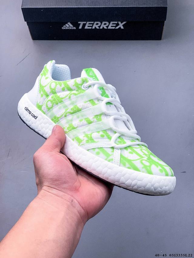 阿迪达斯 Adidas Climacool Boat Lace Boost缓震大底 透气运动防滑 溯溪鞋 涉水鞋 0513335L22