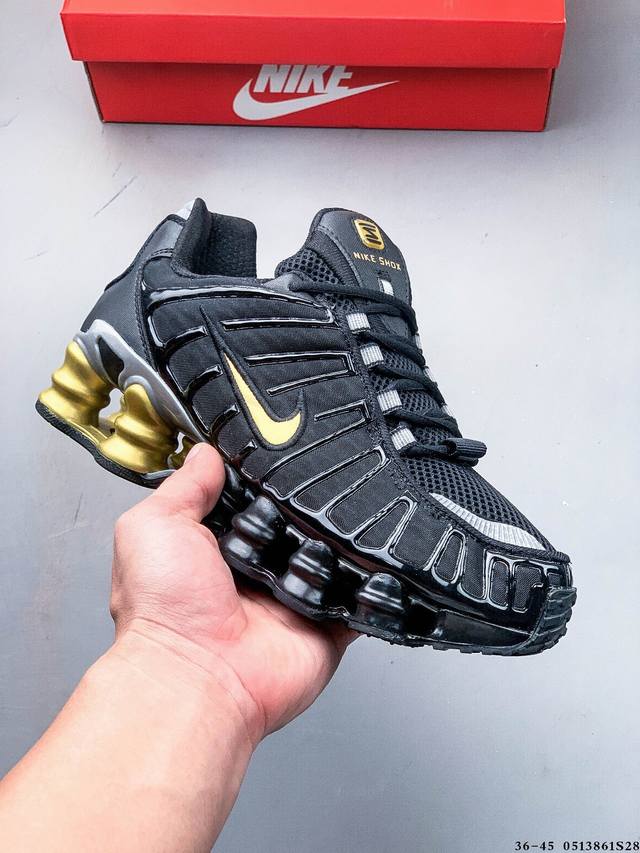 耐克Nike Shox Tl 缓震透气运动休闲跑步鞋 0513861S28