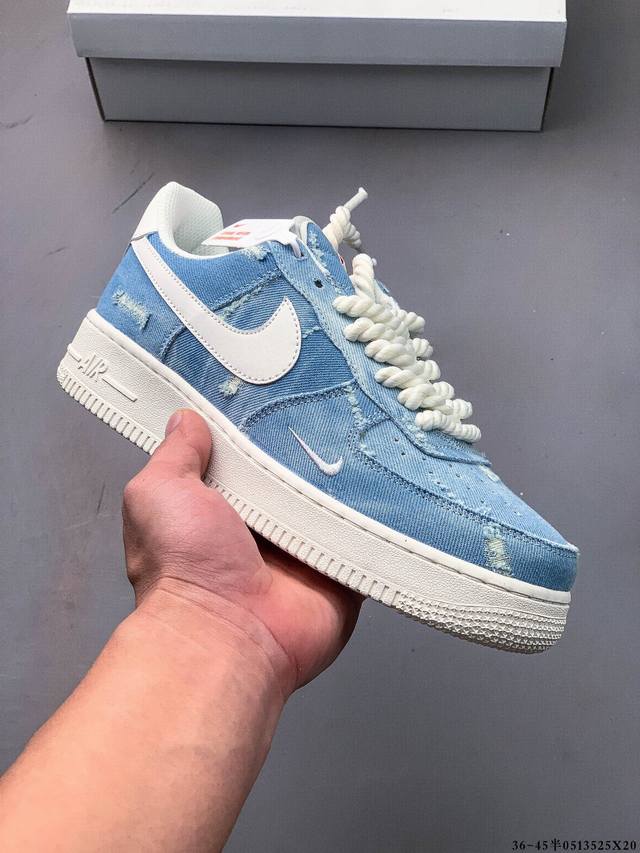 二层真标！耐克Nike Air Force 1 Low 空军一号低帮经典百搭休闲板鞋 0513525X20