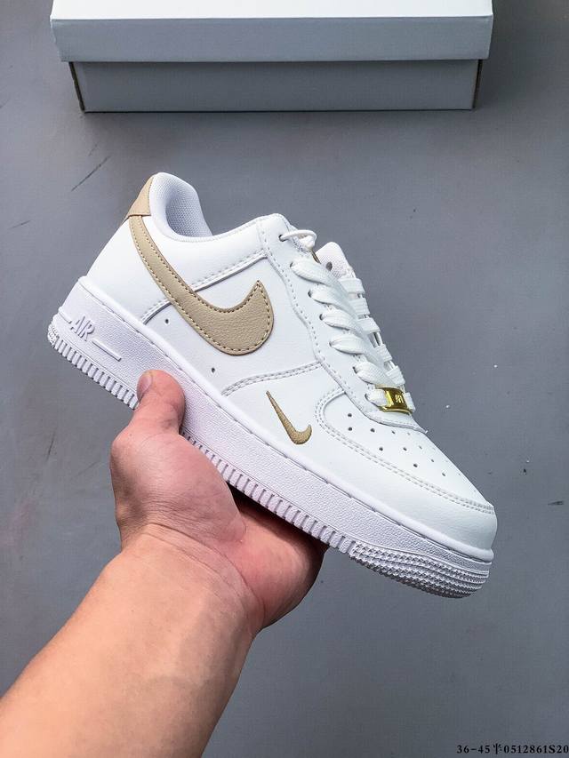 二层真标！耐克Nike Air Force 1 Low 空军一号低帮经典百搭休闲板鞋 0512861S20