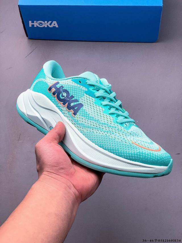 公司级！Hoka One One 林康4公路跑步鞋Rincon 4轻量透气防滑运动休闲鞋 0512160H34