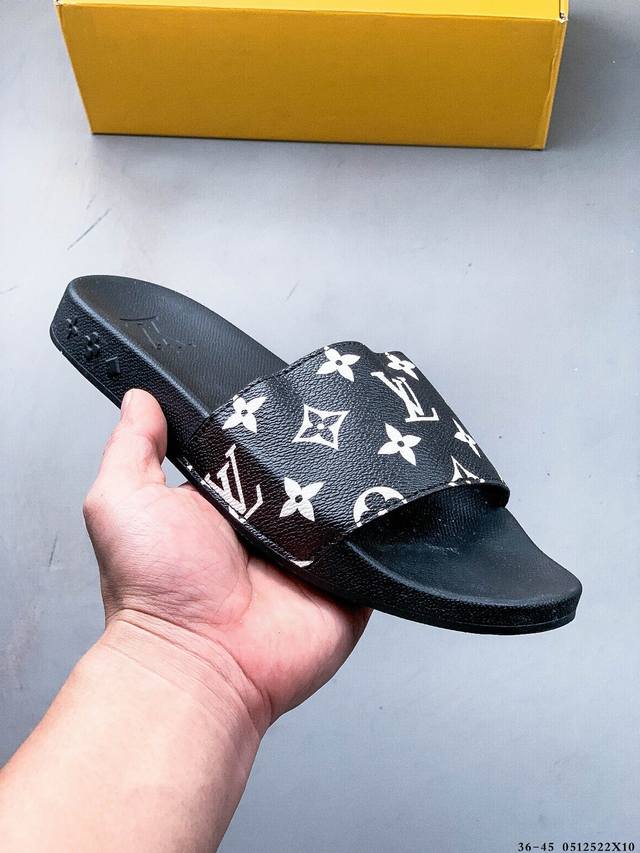 louis Vuitton 路易威登 Lv 古驰 Gucci 夏季经典休闲拖鞋 0512522X10