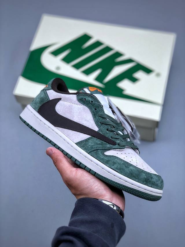 nike Travis Scott X Air Jordan 1 Low “联名倒钩 ” 低帮文化篮球鞋货号：Dm7866 199 尺码：36-46 半