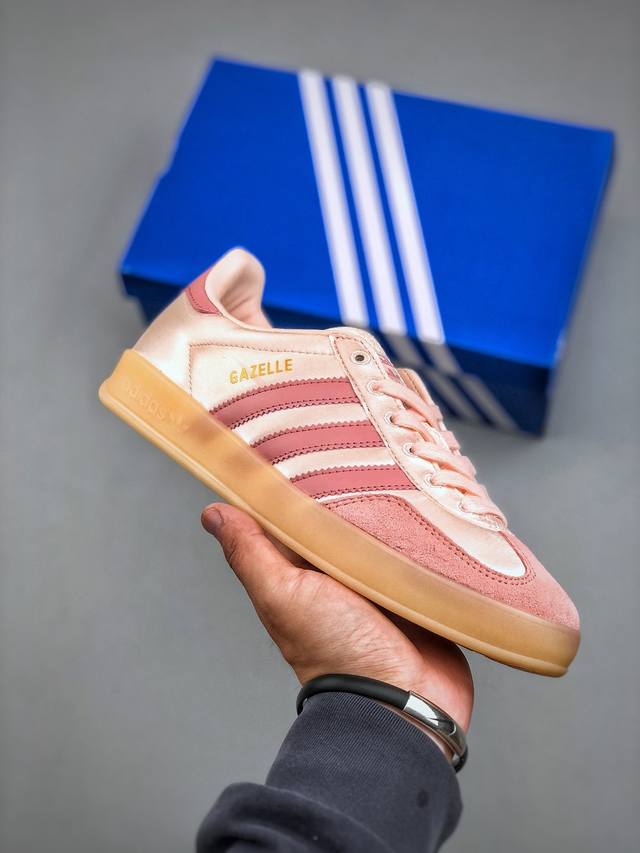 adidas Originals Gazelle Indoor 三叶草休闲防滑耐磨低帮板鞋 Ji 9 尺码：35-41 半