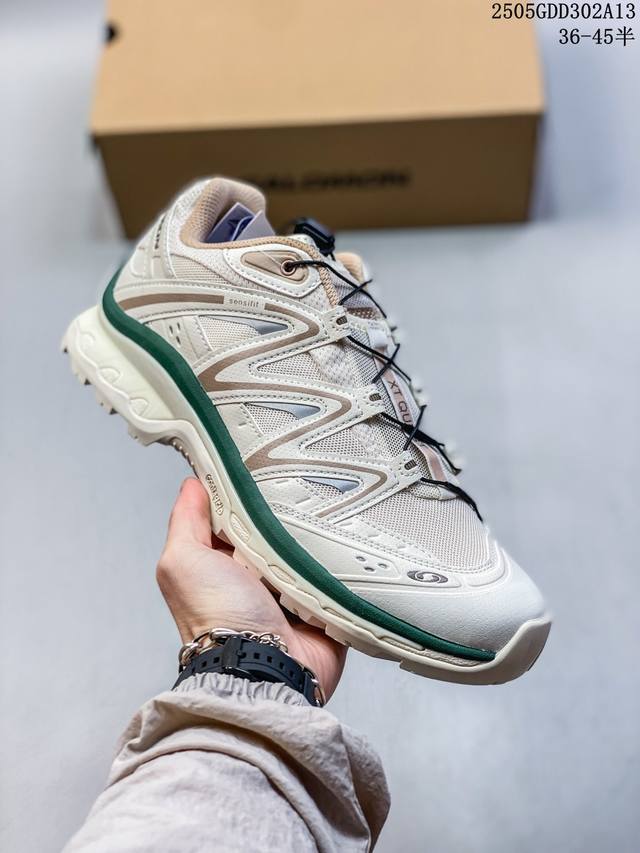 公司级Salomon Xa Pro Xt-6 Expanse萨洛蒙户外越野跑鞋 鞋面采用Sensifit贴合技术 全方位贴合包裹脚型 鞋跟部鞋底牵引设计 提供强