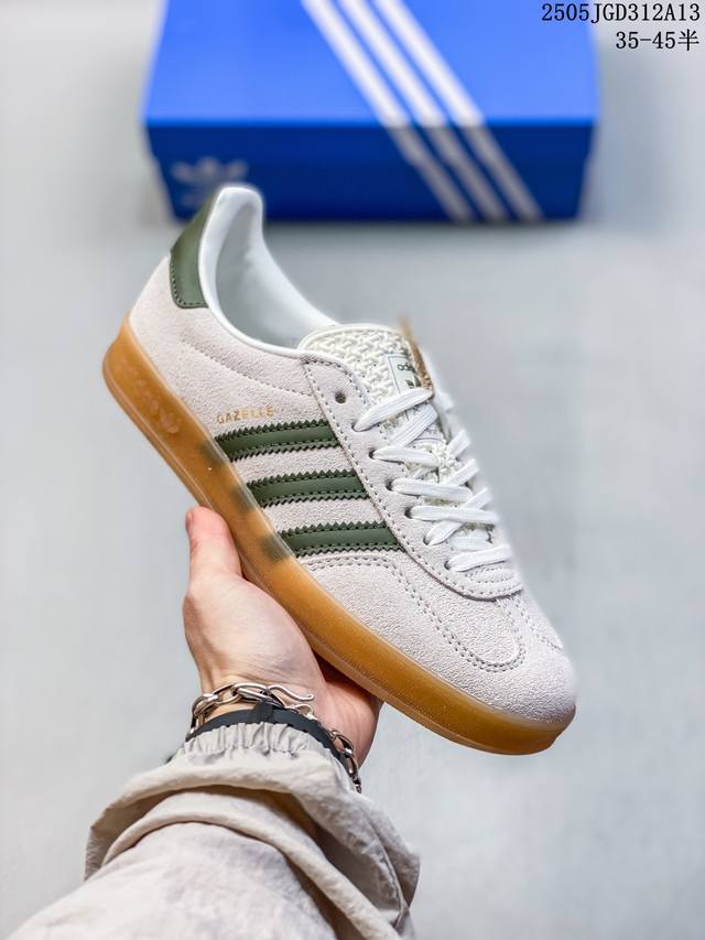 层公司级阿迪达斯Adidas Originals Gazelle Esquisite Gucci 德训 系列低帮复古百搭休闲运 号码：35-45半码 编码：05