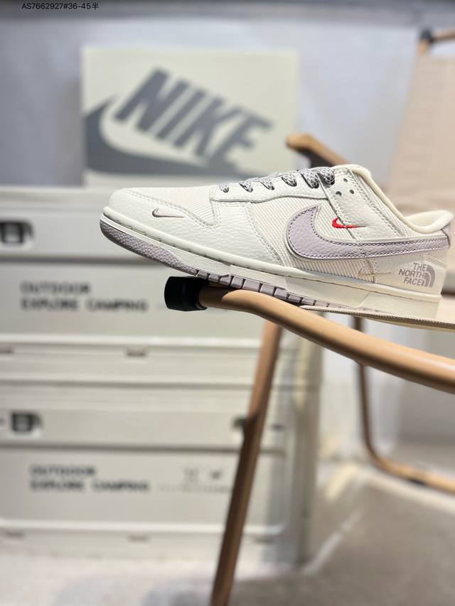 nike Sb Dunk Low“北面联名” 周年高端定制 低帮休闲板鞋 定制鞋盒 大厂纯原品质出货 超高清洁度 皮料切割干净无任何毛边 细节完美Sc9207
