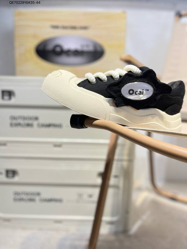 宝藏国产 国潮品牌Ocai Retro Sneaker 复古系列街头低帮厚底休闲运动鞋Ocai是Old Order团队在 年新的一个企划项目。Ocai的创立以满