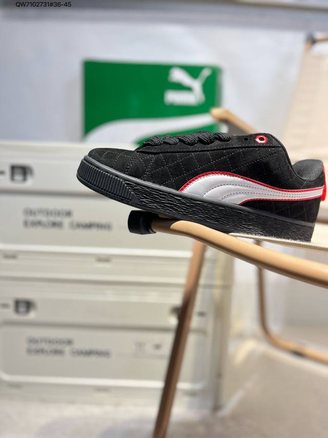 ferrari X Puma Suede Xl复古单品 彪马 防滑耐磨低帮德训板鞋 货号:308798 Qw7102731#36-45