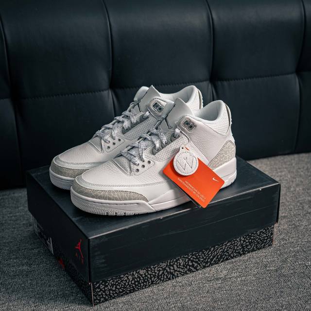 核心私 Nike Air Jordan 3 Retro 原装配色 最强性价比Aj3 同价区间无对手 原装头层材料 用料绝不含糊 正确荔枝纹路 客供原厂磨具 清洁