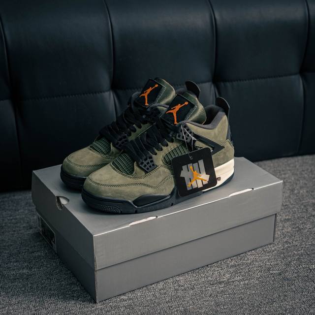 核心私 Nike Air Jordan 4 Retro 耐克迈克尔 乔丹Aj4代中帮复古休闲运动文化篮球鞋 原厂材料Tpu超Q弹网格材质 缜密拉帮及中底钢印细节