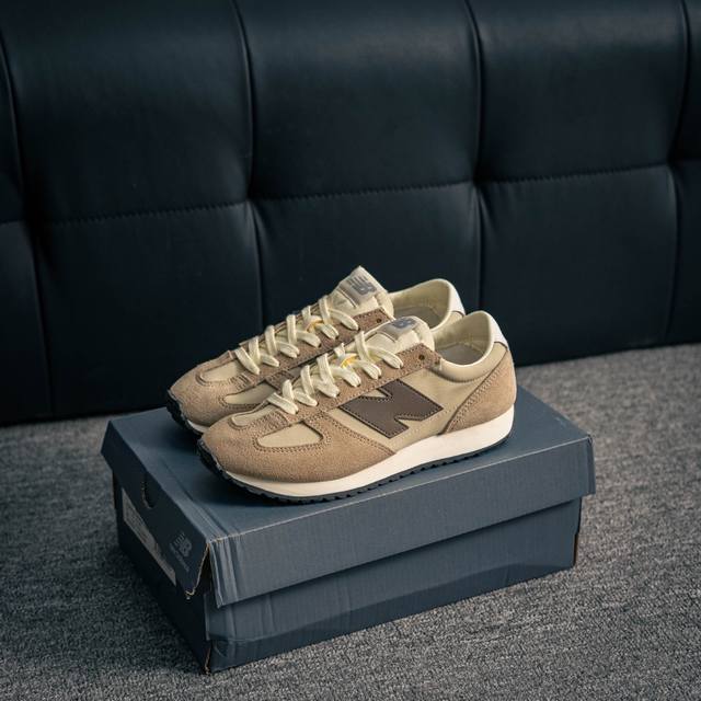 核心私 New Balance Nb 471系列 织物牛剖层革 复古时尚 防滑耐磨低帮 生活休闲鞋 货号：U471Ai 尺码：36 37 37.5 38 38.