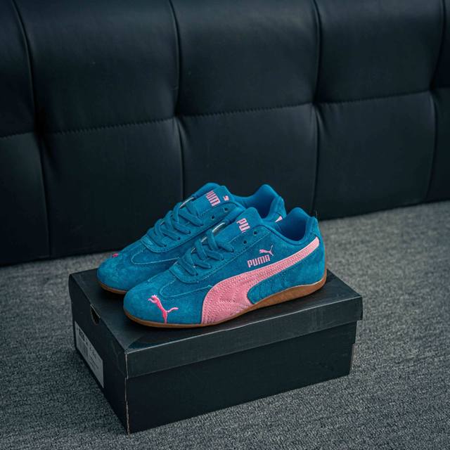 核心私 Puma Speedcat Og 黑金标 彪马罗马阿莫尔系列 复古运动休闲赛车跑鞋 全球知名运动品牌Puma宝马赛车系列 融合了宝马车队的标志性配色 以