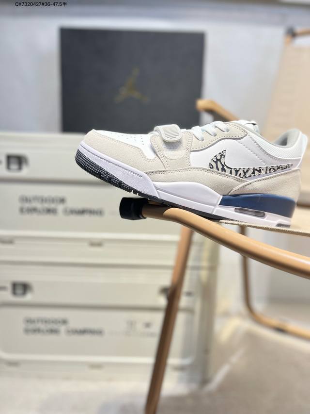 air Jordan Legacy 312 乔丹篮球鞋系列 号称 “最强三合一” 的 Jordan Legacy 312，自然有着杂交结合的设计，它的名字就展现