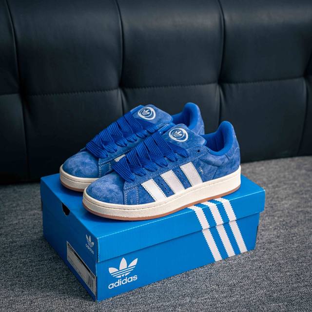 核心私 Adidas Originals Campus 00S 学院系列面包风经典复古低帮百搭休闲运动板鞋 货号：H03471 尺码：36 36.5 37.5