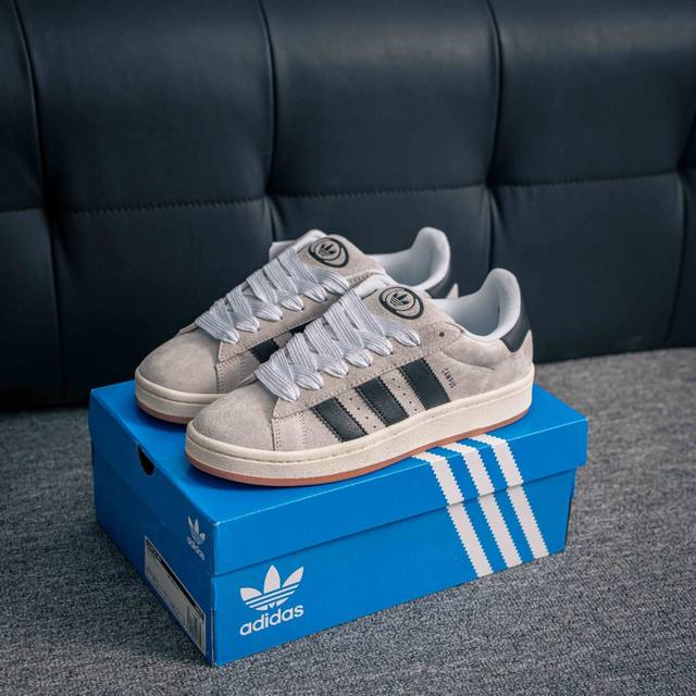 核心私 Adidas Originals Campus 00S 学院系列面包风经典复古低帮百搭休闲运动板鞋 货号：Gy0042 尺码：36 36.5 37.5