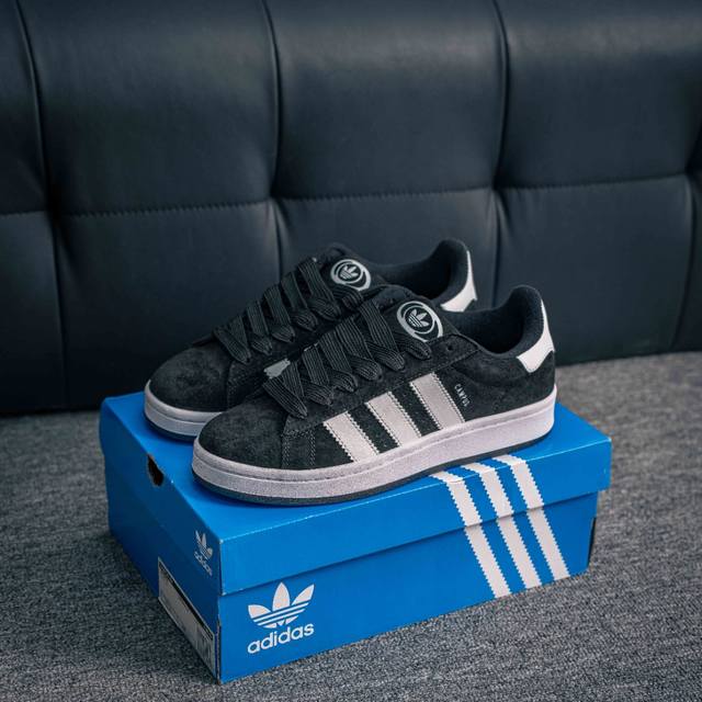 核心私 Adidas Originals Campus 00S 学院系列面包风经典复古低帮百搭休闲运动板鞋 货号：Gy9475 尺码：36 36.5 37.5