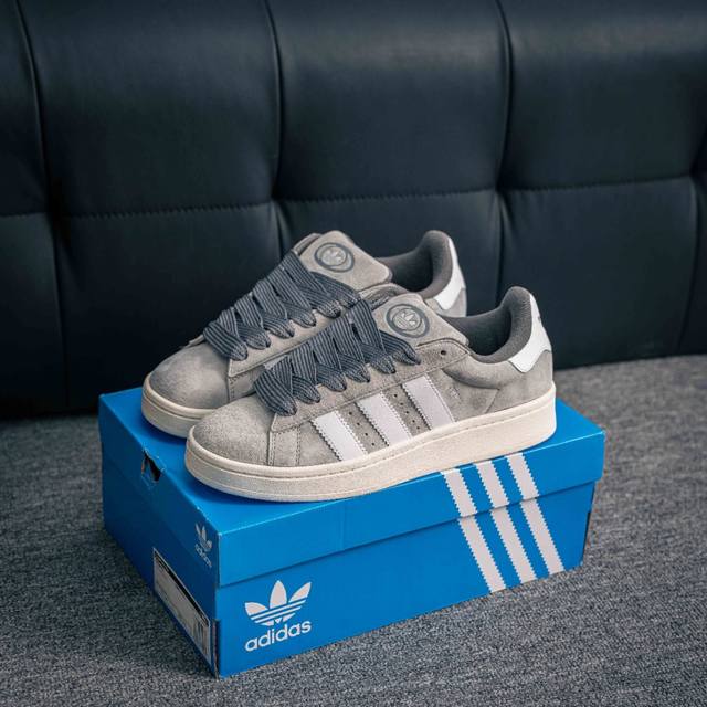 核心私 Adidas Originals Campus 00S 学院系列面包风经典复古低帮百搭休闲运动板鞋 货号：Gy9472 尺码：36 36.5 37.5