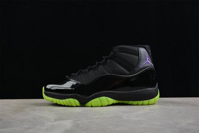 air Jordan 11 Retro Aj11 乔11黑牛油果绿 Ct8012-003 尺码：40 40.5 41 42 42.5 43 44 44.5 45