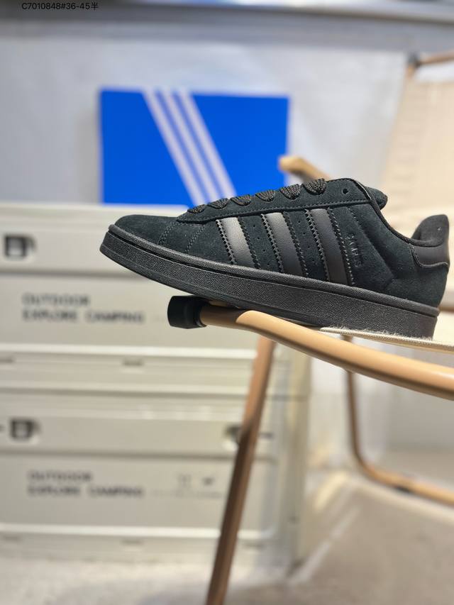 阿迪达斯 Adidas Originals Campus 00S 学院系列 面包风 经典复古低帮百搭休闲运动板鞋If8768 C7010848#36-45半