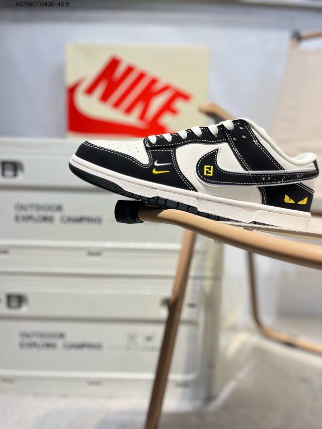 nike Sb Dunk Low周年高端定制 低帮休闲板鞋 定制鞋盒 大厂纯原品质出货 超高清洁度 皮料切割干净无任何毛边 细节完美Lw1818 As76607