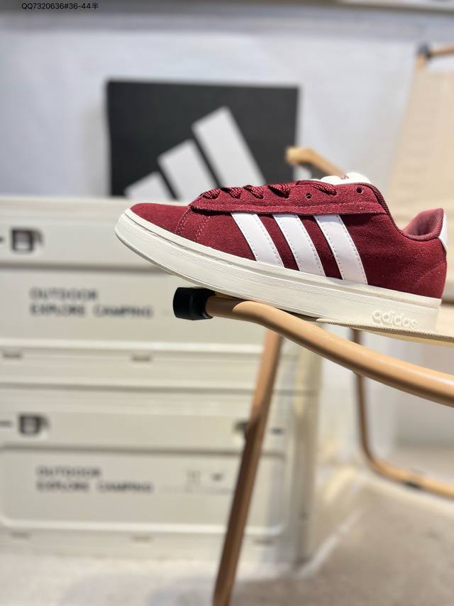 adidas Grand Court Base 00S 格兰德学院系列低帮休闲运动板鞋Ih3845 Qq7320636#36-44半
