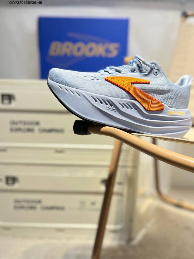 brooks布鲁克斯 Glycerin Max 舒适简约防滑耐磨 低帮跑步鞋 4471D428 Qw7320635#36-45