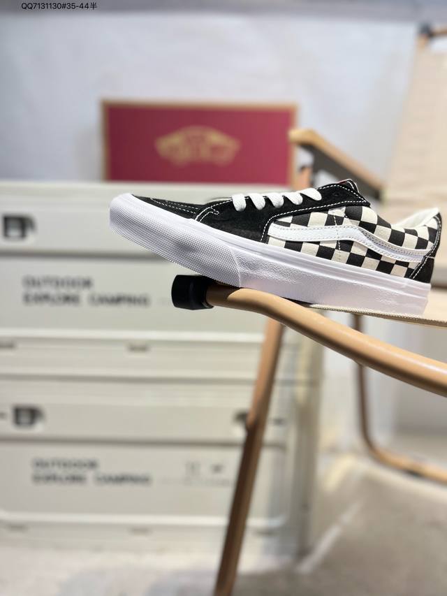 vanssk8-Low万斯范斯官方 经典复古休闲运动板鞋，高端支线原始硫化工艺，艺术来源于生活成为了Vans美学的个性潮流标志，代表着光和希望，让你变得更加明亮