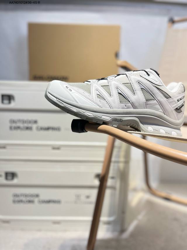 法国户外品牌-萨洛蒙 Salomon Xt-Quest Gtx探索者系列 潮流越野机能户外休闲运动跑步鞋 采用透气网布与防护皮革组合鞋面材质 牛角扣系带开合 欧