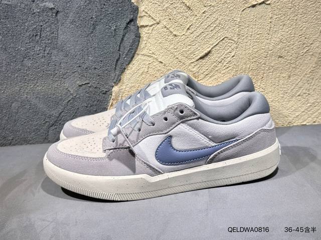 新品上市实拍 Nike Sb Force 58 空军58系列低帮休闲运动滑板鞋一款将前沿创新带入街头的单品，它具有硫化杯底，具有出色的耐用性和灵活性。Ih063