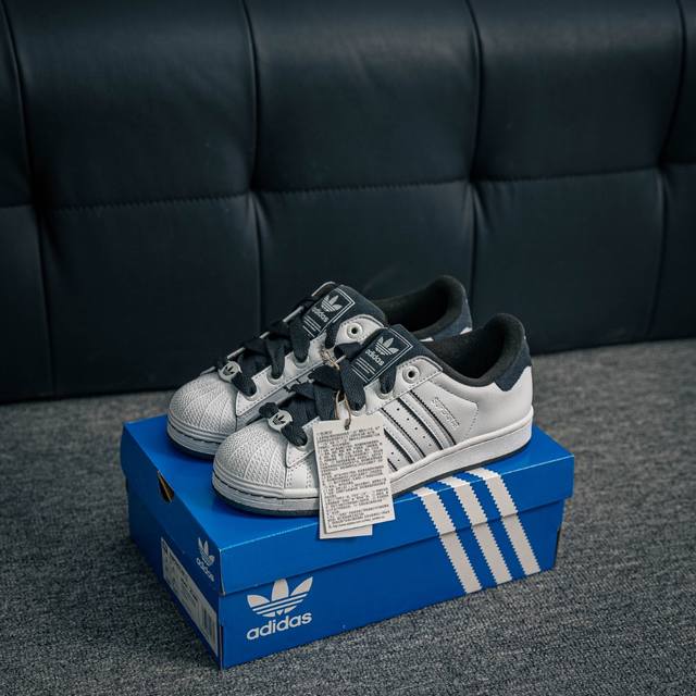 核心私 阿迪达斯Adidas三叶草 Originals Superstar Ii 贝壳头系列低帮经典百搭休闲运动板鞋 货号：Jh5469 尺码：35.5 36