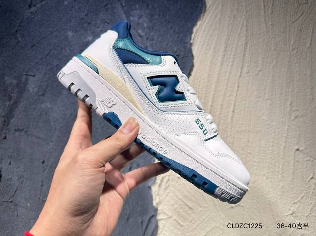 nb新百伦New Balance Nb550系列经典复古低帮休闲运动篮球板鞋 货号 Bb550Alf Cldzc1225