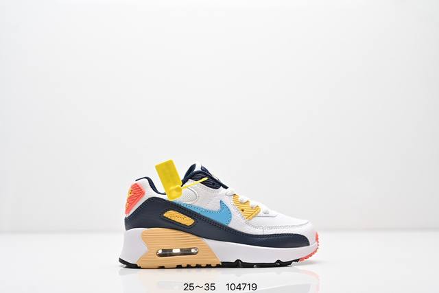 耐克 Nike Air Max 90童鞋后半掌气垫缓震运动鞋时尚男女士跑步鞋 。作为 Nike 休闲型 Air Max 鞋款，Nike Air Max 270