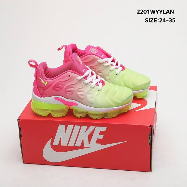 集 24-35 耐克Nike W Air Vapormax Plus Tm蒸汽大气垫运动童鞋休闲慢跑鞋