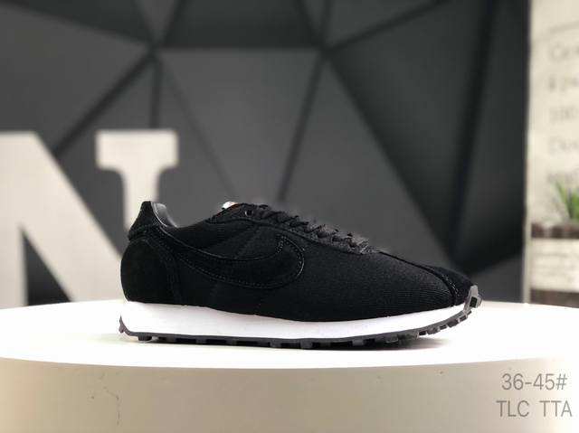 耐克 Nike Roshe Run Ld-1000 X Stussy 华夫一代系列华夫复古休闲运动慢跑鞋 美国元祖街头潮牌-斯图西联手Nike打造 Ld-100