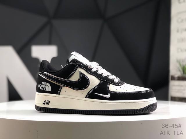真标带半码原楦原数据纸版#采用优质皮革鞋面材质#内置全掌Air Sole气垫# 耐克 Nike Air Force 1 07 空军一号低帮百搭休闲运动板鞋 柔软