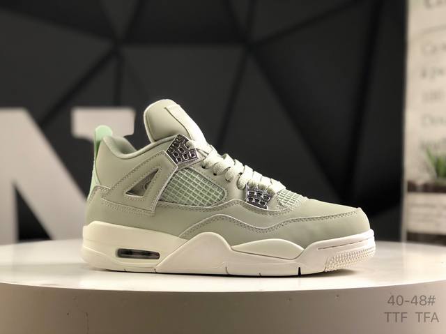 头层带半码 耐克 Nike Air Jordan 4 Retro Og迈克尔 乔丹Aj4代乔4 中帮复古休闲运动文化篮球鞋 2025年新款 新年红鞋子 秉承轻量