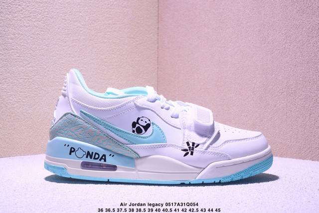 独家首发 独一无二 air Jordan Legacy 312 双钩熊猫 特殊手绘 官方原版原盒 双重盒中盒 乔丹篮球鞋系列 号称 最强三合一 的Jordan